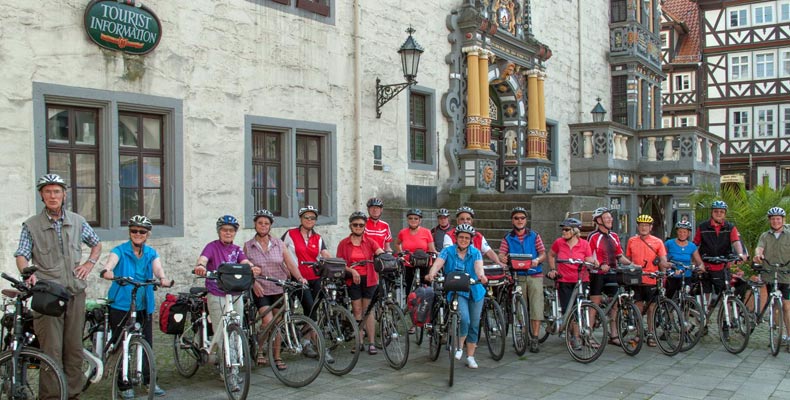 Die Radlergruppe auf Tour. Mitfahrer gesucht!!!
