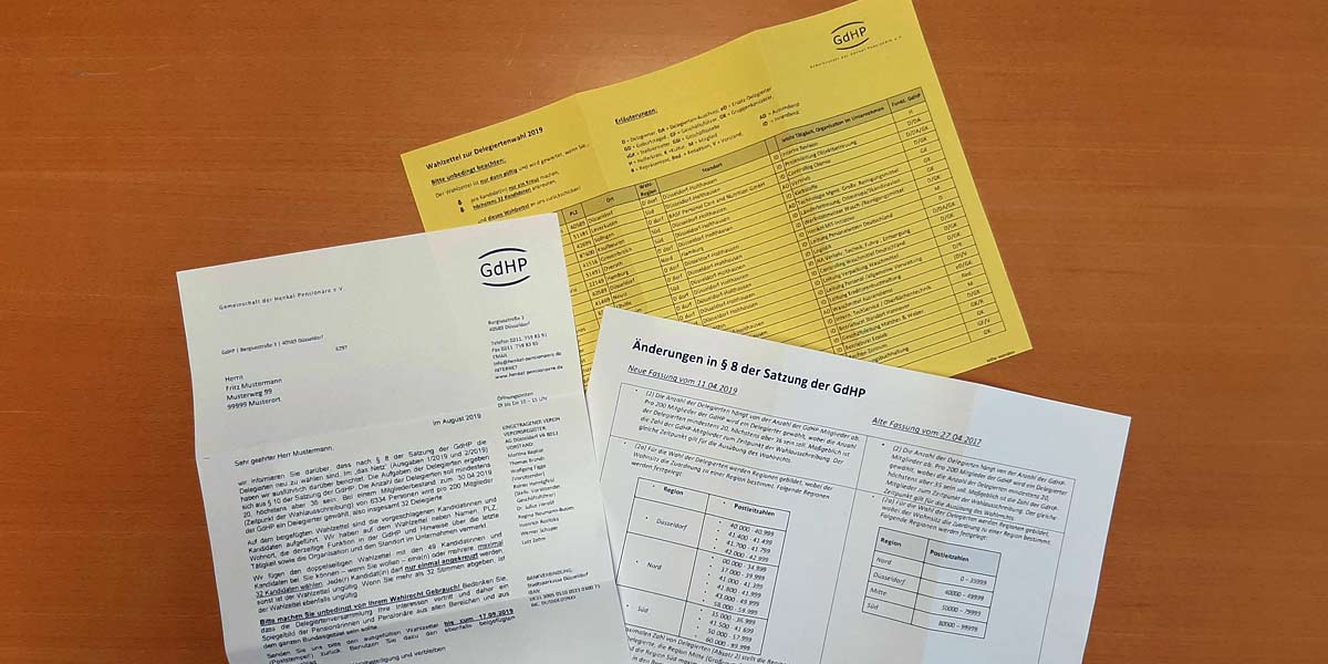 Delegiertenwahl: Wählen Sie jetzt!