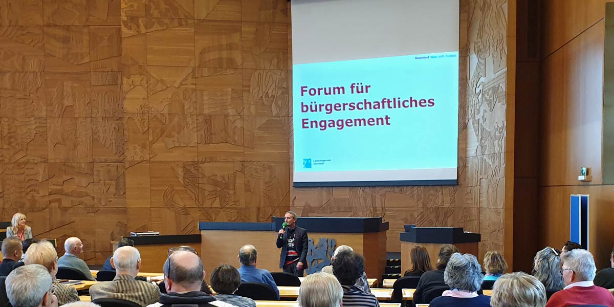 Erstes Düsseldorfer Bürgerforum für Ehrenamtler