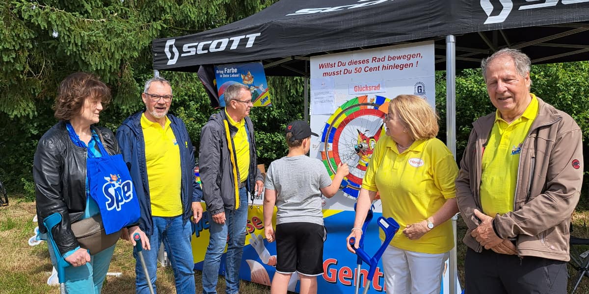 Genthiner Speefüchse drehten das Glücksrad für den Radsport-Nachwuchs