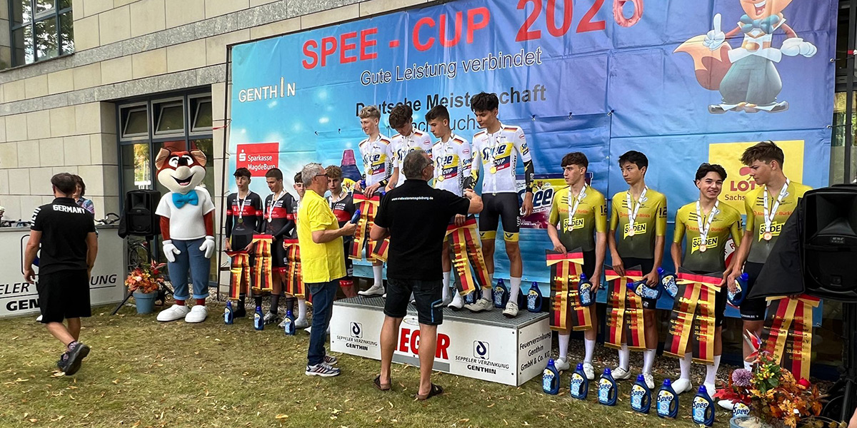 Hochkarätiger Radsport und Dreifach-Jubiläum beim Spee-Cup in Genthin