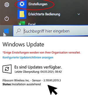 Regelmäßige System-Updates für Windows
