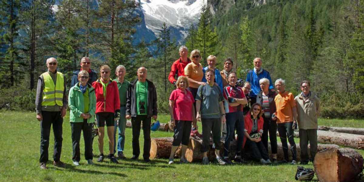 Die 8. Fahrradreise für Henkelpensionäre führte nach Südtirol