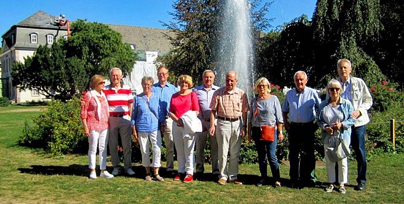 Die Gruppe 211 in Detmold Gruppentreffen im historischen Zentrum von Detmold
