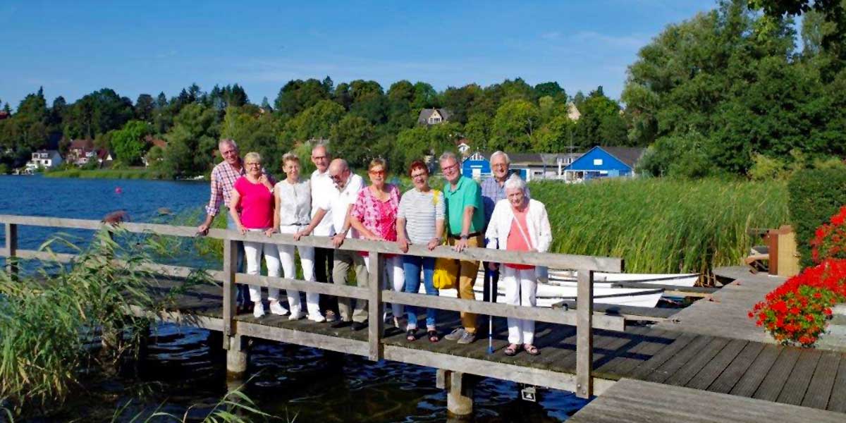 Gruppentreffen am Ratzeburger See