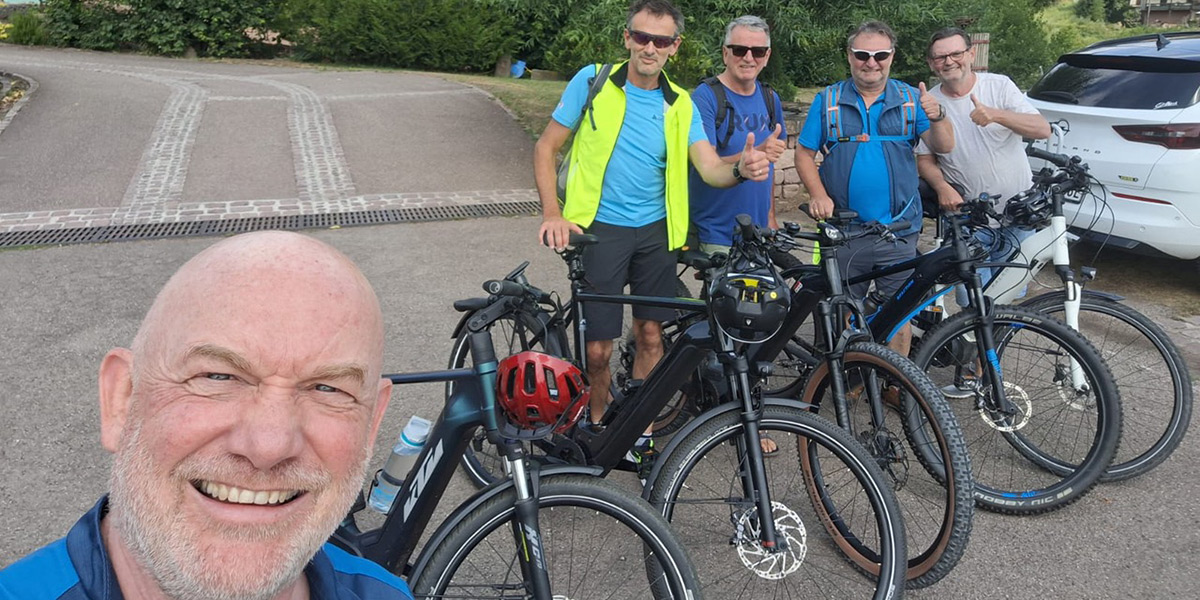 Gruppe 32 "Outdoor Südwest“ auf „Kleiner Tour de France“