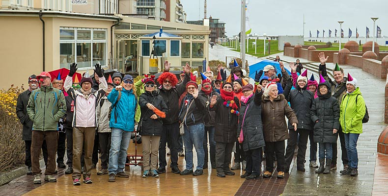 Auf zum Hoppeditz-Erwachen auf der Insel Aktivwoche auf Norderney